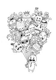 Print free coloring pictures for kids here: Doodle Coloring Pages Best Coloring Pages For Kids