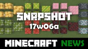 To save blocks, you decided to save, just place them in your main inventory. Java Edition 17w06a Official Minecraft Wiki