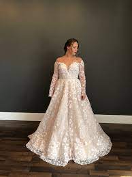 Hayley Paige Stevie 1 510 Size 12 New Un Altered Wedding Dresses 2 Wedding Dress Long Sleeve Plus Wedding Dresses Plus Size Wedding Dresses With Sleeves