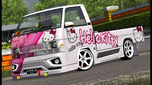 Terbukti, kepopuleran mobil mitsubishi l300 secara tak langsung membuat mobil ini selalu menjadi pilihan utama di kelasnya. L300 Hello Kitty Ceper Full Modifikasi Ets2 Mod Youtube