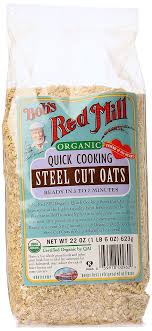 Bring 2 cups water and 1/4 tsp salt to a boil. Bob S Red Mill Organic Quick Cook Steel Cut Oats 22 Ounce Buy Online In Bosnia And Herzegovina At Desertcart 9804142
