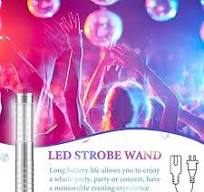 VIHOSE 6 Pcs Bottle Girl Lights LED Strobe Baton Lights Rechargeable Bottle  Service Sparklers Handheld Topper For Champagne Party Nightclub Bar ...