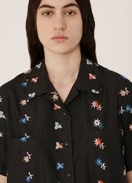 YMC Vegas Rayon Cotton Floral Shirt