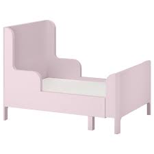 Kura bed, scrapbook paper, mod podge, wood waytutucute.com. Busunge Light Pink Extendable Bed 80x200 Cm Ikea