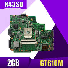 Asus download center get the latest drivers, manuals, firmware and software. Xinkaidi K43sd Laptop Motherboard For Asus A43s K43s A84s K43sd Mainboard 100 Ok Hm65 Gt610m 2gb Laptop Motherboard Aliexpress