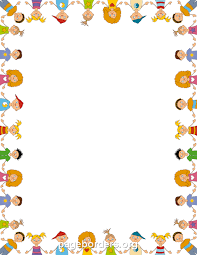 Children Border Clip Art Page Border And Vector Graphics Bordi Della Pagina Cornici Bordi E Cornici
