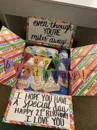 Birthday Box Ideas For Boyfriend Happy Birthday Box Birthday Care Packages Military Birthday Care Package Deployment Gifts