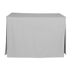 4 Foot Tablecloth Fitted Folding Table Cover Tablevogue Silver Folding Table Table Covers Table Cloth