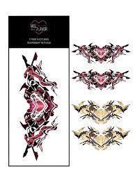 Amazon.com : Cosplay Cyber Succubus Sexy Womb Temporary Tattoos | Kawaii  Fake Tattoo Perfect for Womens Anime Costumes (Metal) : Beauty & Personal  Care