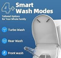 Electric Bidet Toilet Seat, Heated Toilet Seat Elongated ...