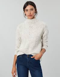 Maybe you would like to learn more about one of these? Joules Womens Joyce Cable Knit Jumper Cream Flecks Size 10 Ebay