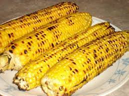 Super Simple Grilled Corn On The Cob No Foil No Husks Recipe Food Com Grilled Corn How To Cook Corn Roasted Corn