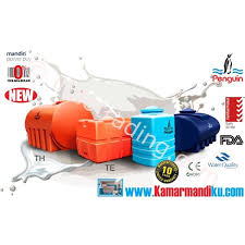 Suhu stabil peredam panas menjadikan suhu air di dalam tangki lebih sejuk dan meningkatkan kualitas air. Jual Tangki Air Dan Kimia Te50 Kap 500 Liter Merk Penguin Kamar Mandiku Com