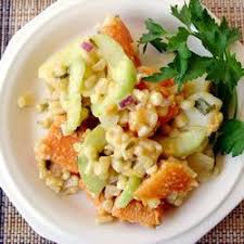 Caribbean Sweet Potato Salad Salad With Sweet Potato Recipes Food