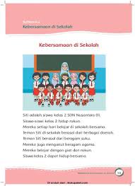 Simak kunci jawaban buku tematik tema 7 kelas 2 halaman 126, 127, 128, 129, 130, 131, pembelajaran 2 subtema 3 mengenai kebersamaan di tempat bermain. Subtema 3 Kebersamaan Di Tempat Bermain