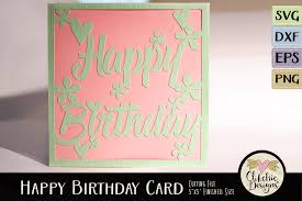 Download All Crafts 30816 Svg Cut Files Creative Fabrica Happy Birthday Card Svg