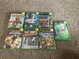 Original Xbox Games Lot Of 7 With Some Manuals Ebay Original Xbox Xbox Games Xbox One Games
