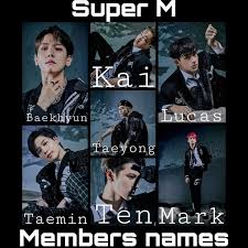 It also includes a mix of popular baby names from the past two decades, common names, and those i've come across often. Super M Kpop Fandom Names Kpop Group Names Superm Kpop