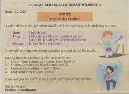 Or create a free account to download. Learning English Daily Bahasa Inggeris Format Soalan Upsr 2016 Paper 2 Learn English Paper Learning