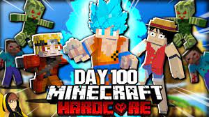 I Survived 100 Days with EVERY Anime Mod in Hardcore Minecraft... Here's  What Happened! - YouTube