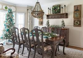 Remodel or redecorate your dining room as you draw inspiration from our featured tables, chairs, dinnerware, bar carts, lighting, sideboards and buffets. My Elegant Christmas Dining Room And Tablescape Worthing Court