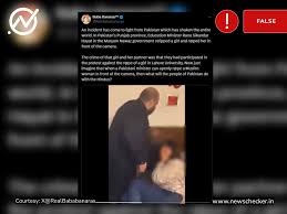 Fact Check: Old Unrelated Video Falsely Shared As Pakistani Minister  Sexually Assaulting A Woman