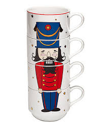 Check spelling or type a new query. The Cellar Holiday Cheer Nutcracker Stackable Mugs Set Of 4 Created For Macy S Reviews Dinnerware Dining Macy S