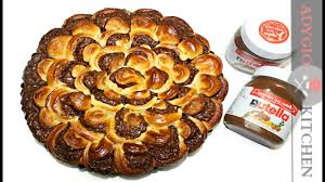 De cozonaci pas cu pas. Cozonac Floare Cu Nutella Si Nuca Adygio Kitchen Youtube