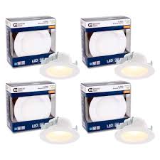 These 6 line voltage housings are for use with 6 line voltage trims. White Integrated Led Recessed Trim 2700k Commercial Electric 4 In Industrial Electrical Industrial Scientific Intekma Net