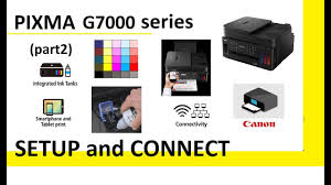 Depending on the printer software you use, command names or menu names may vary and there may be more steps. Pixma G7020 G7040 G7050 G7070 Part2 Setup Printer Wifi Connect Canon Print App Youtube