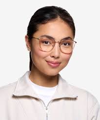 Hollie Round Clear Glasses for Women
