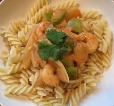 Pates Aux Crevettes Sauce Piquante Je Mange Donc Je Vis Recept In 2020