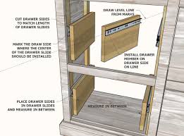 to install full extension drawer slides