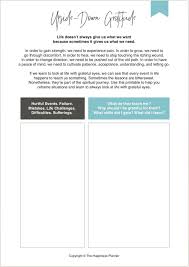 Printables Gratitude Therapy Worksheets Life Coaching Tools Life