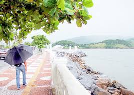 Pancadas de chuva à tarde e à noite. Mau Tempo Deve Deixar A Regiao E Sol Fica Ao Menos Ate O Sabado Diario Do Litoral