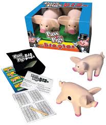 In addition, the game has become popular in schools as a game that teaches probability. Amazon Com Big Game Toys Big Pigs Yard Floor Game Giant Camping Indoor Outdoor Pass The Pig Dice Toys Games