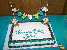 Baby Shower Cake By Walmart Topper Homemade Shower Cakes Baby Shower Cakes Cake