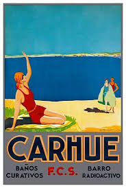 Reproducction Of A Fully Restored Vintage Travel Poster From Carhue Argentina From 1930 Vintageposters Vintage Travel Posters Travel Posters Vintage Travel