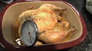 How to use a meat thermometer. Chicken How To Properly Take The Internal Temperature With A Meat Thermometer Youtube
