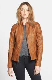 Guess Faux Leather Scuba Jacket Shopstyle Scuba Jacket Leather Street Style Leather Jackets Women