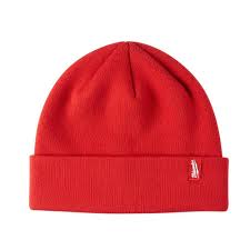 Men S Red Fleece Lined Cuffed Knit Hat Knitted Hats Beanie Warm Winter Hats