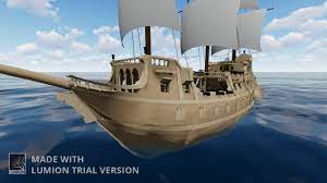 There are two types of npc ships: Sea Of Thieves 6 Player Man O War 3d Model Flythough