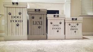 Wood Pet Food Container Pet Food Storage Dog Food Container Dog Food Container Pet Food Storage Dog Food Storage