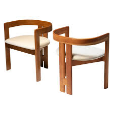 Set Of Two Pigreco Chairs By Tobia Scarpa For Gavina In 2020 Armchair Vintage Chair Mid Century Modern Fabric