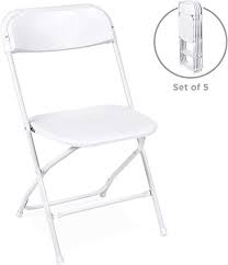 Best Choice Products Set Of 5 Portable Stackable Lightweight Plastic Folding Chairs For Events Partie In 2020 Plastic Folding Chairs Folding Chair Best Folding Chairs
