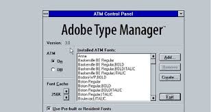 Adobe extension manager lets you manage downloaded extensions and submit your own extensions for distribution on the adobe exchange website. Adobe Type Manager Free Download For Pc Windows 7 8 10 Soft4wd