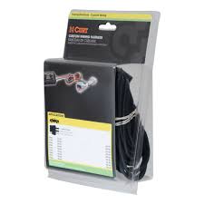 Disarms with keysense wire, see note #4. Custom Wiring Harness 4 Way Flat Output Sku 56035 For 61 18 By Curt Manufacturing