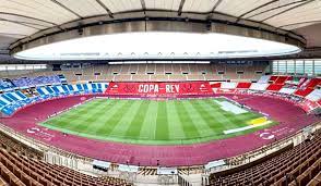 The postponed spanish copa del rey final from last. Copa Del Rey Finale Zwischen Athletic Und Real Sociedad Mit Einjahriger Verspatung Real Total