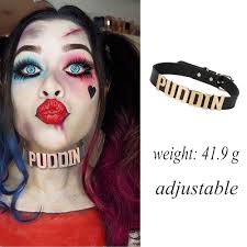Amazon.com: VANGETIMI Personalized Adjustable High Neck Belt Gold Puddin  Choker Necklace Collar for Women and Cosplay Games: Clothing, Shoes &  Jewelry