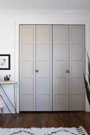 Standard bifold doors (measure your current doors or doorframe to know which size to purchase). Paneled Bi Fold Closet Door Diy Room For Tuesday
